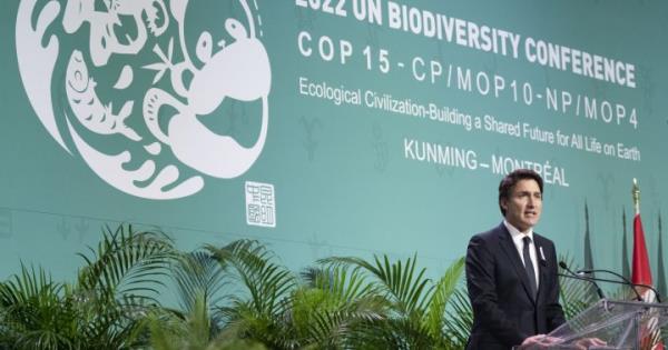 特鲁多在COP15生物多样性会议上警告说-“自然正受到威胁