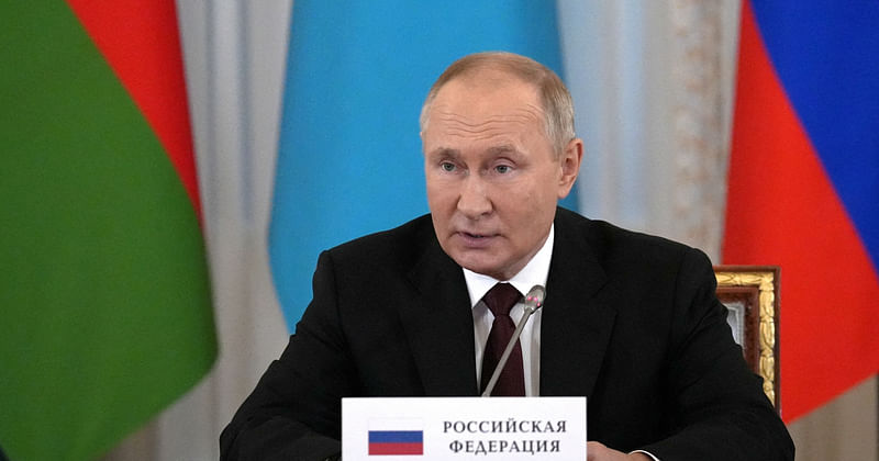 普京说，西方想要“撕裂”俄罗斯